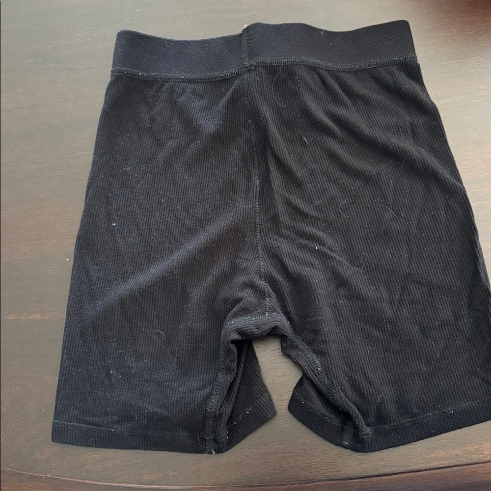SKIMS Black Boxer Shorts XS